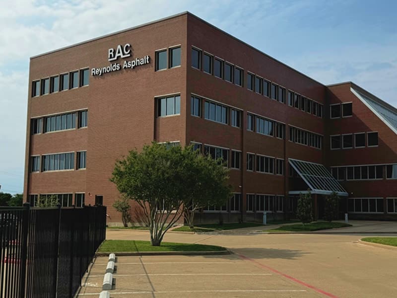 Reynolds Asphalt headquarters building in Euless, TX